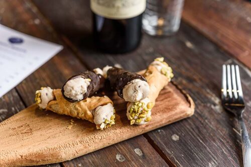 Chocolate Cannoli