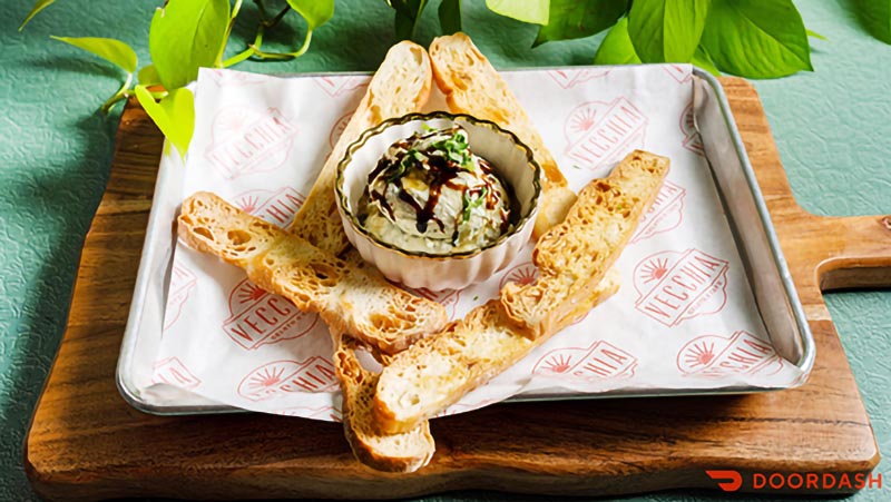 Whipped Ricotta with Herbed Crostini